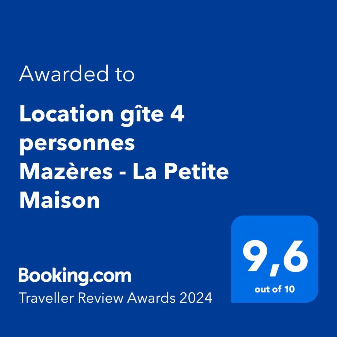 Location Gite 4 Personnes Mazeres - La Petite Maison Экстерьер фото